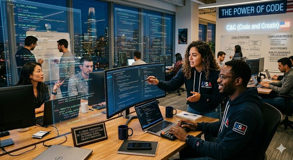Codigos y su papel en el desarrollo de software en Estados Unidos