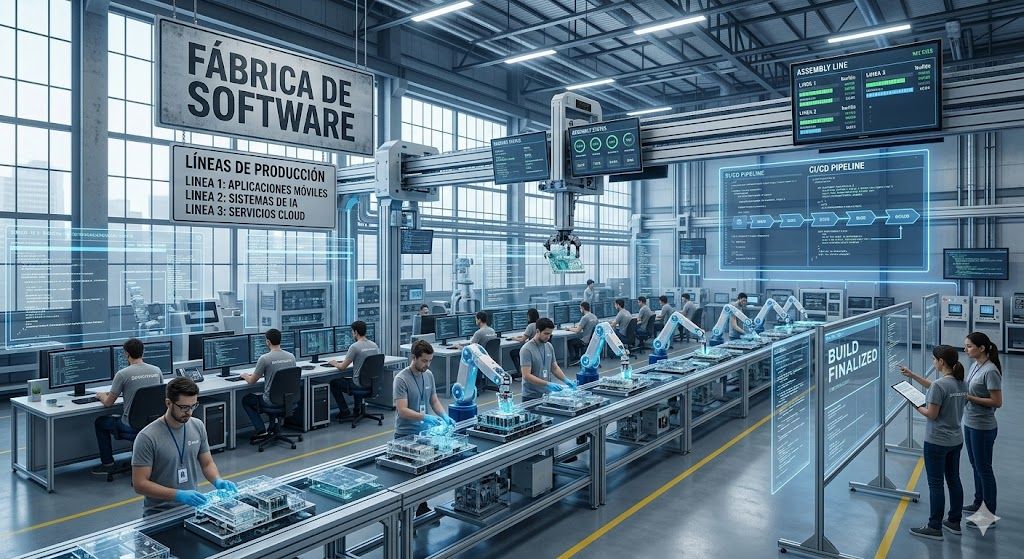 Fábrica de software: Innovación y eficiencia en el desarrollo digital
